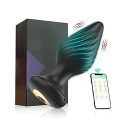 Анальний стимулятор Smart Nexus Tornado Крюк 40 мм на 110 мм силікон вібрація чорний - мініатюра 2
