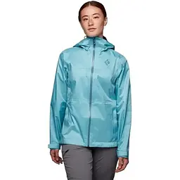 Куртка Black Diamond W Treeline Rain Shell Coastal Blue S (1033-BD 7450094054SML1) - мініатюра 2