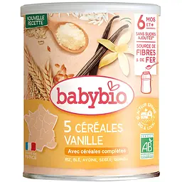 Каша злакова BabyBio з кіноа та ваніллю 220 г