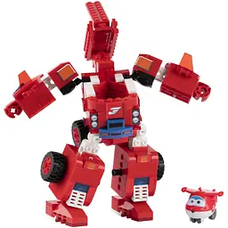 Конструктор-трансформер Small Blocks 2в1 Buildable Transforming Vehicle Джетт (Jett) Super Wings det0018330