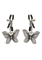 Затискачі для сосків Pipedream Fetish Fantasy Butterfly сріблястий - мініатюра 5