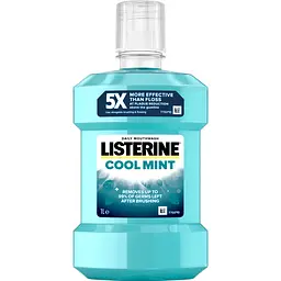 Ополіскувач для ротової порожнини Listerine Свіжа м’ята Захист ясен 1000 мл (103060040)