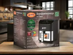 Аерофритюрниця BITEK BT-9501, 4200 Вт, 8 л - мініатюра 7