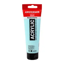 Фарба акрилова Amsterdam 660, Бірюзовий світлий 120 мл