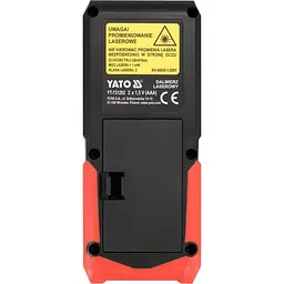 Лазерний далекомір Yato з LCD-дисплеєм 100 м (YT-731252) - мініатюра 2