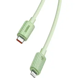 Кабель Baseus Habitat Series Fast Charging Cable Type-C to Lightning 20W 2m P10360201631-01 Green - мініатюра 3