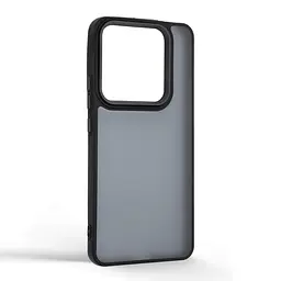 Противоударный чехол для Xiaomi Poco M7 Pro 5G, Frame, черный, панель-накладка, термополиуретан TPU + поликарбонат PC, защита всего корпуса, защита кнопок и камеры, устойчив к деформациям, ArmorStandart (ARM83160) - мініатюра 2