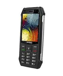 Мобiльний телефон Sigma mobile X-style 323 Rain Чорний (4827798885710) - мініатюра 2
