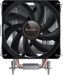 Повітряне охолодження Zezzio ZH-C400 V2 Black (ZH-C400 V2) - мініатюра 2