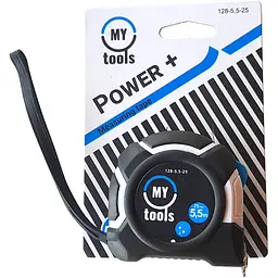 Рулетка вимірювальна My Tools Power+ 5.5 м (128-5,5-25) - мініатюра 5