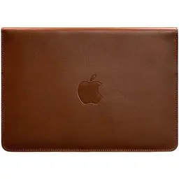 Шкіряний чохол-конверт BlankNote на магнітах для MacBook Pro 16" Світло-коричневий