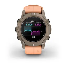Смарт-годинник Garmin Descent G2 Paloma with Shell Pink Band (010-02986-01) - мініатюра 10