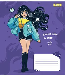Набір зошитів 1 Вересня Anime girl А5 в косу лінію 12 аркушів 25 шт. (767199) - мініатюра 2