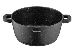 Каструля Ardesto зі скляною кришкою Gemini Anzio 4.4л алюміній чорний kuh0014757 - мініатюра 7