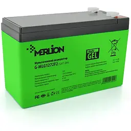 Акумуляторна батарея для ДБЖ Merlion GEL 12 V / 7.2 А*ч (G-MLG1272F2)
