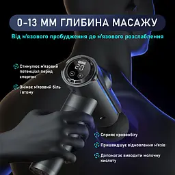 Ручний портативний масажер для тіла No Brand 20 швидкостей - мініатюра 7