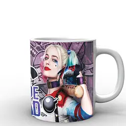 Кухоль GeekLand Загін Самогубців Suicide Squad Харлі Квін SS.02.025 330 мл білий - мініатюра 3
