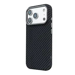 Чохол до мобільного телефона Armorstandart LikeCarbon2 MagCase Apple iPhone 17 Pro Max вугільно-чорний (ARM86259) - мініатюра 5