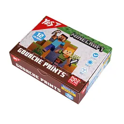 Гуаш Yes Minecraft 12кольор. 20мл 230407