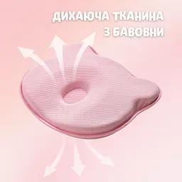 Подушка дитяча Papaella BabyComfort ортопедична з ефектом пам'яті 27x22x3 см (8-35862*001) - мініатюра 4