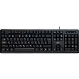 Клавіатура AOC KB100B USB UA Black (KB100B/97)