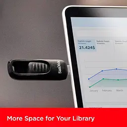 Flash SanDisk USB 3.2 Gen1 Ultra Slider Type-C 32Gb (300 Mb/s) - мініатюра 4