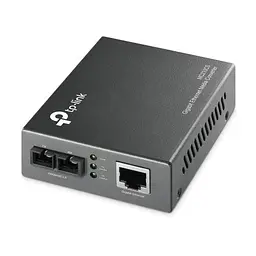Медіаконвертер TP-LINK MC210CS, 1GEBase-TX-1GEBase-FX, SM, 20 км, SC