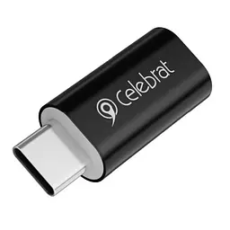 Перехідник Celebrat CA-02 OTG Adapter Type-C to Lightning Connector Black - мініатюра 4