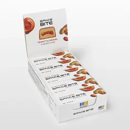 Протеїновий батончик Space Food (Space Bite) — 10 × 45 г, peanut карамель