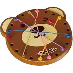 Настільна інтерактивна гра Ummi ME-241 Cute Bear Rope Unravelling Game Brown