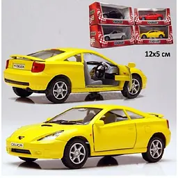 Модель легкова TOYOTA CELICA 5 KT5438W Жовтий shop (2000999304880)