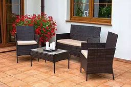 Садові меблі Chomik GARDEN LINE RAVELLO коричнево-кремові - мініатюра 5