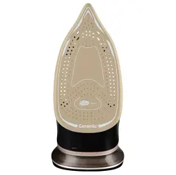 Праска Magio MG-530, Black/Grey, 3000W, підошва кераміка, резервуар для води 380мл, паровий удар 120г/хв, функція самоочищення від накипу, антикапля - мініатюра 3
