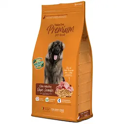 Сухой корм для собак больших пород happyOne Premium Dog Large Breeds Fresh Meat со свежим мясом 12 кг