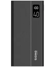 Зовнішній акумулятор Sigma X-power SI40A3QL 400000 mAh 4*USB + Type-C LCD - мініатюра 3