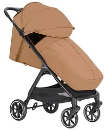 Прогулянкова коляска Carrello Forza CRL-5535 Clam Beige легка 7 кг автоматичне складання EVA-колеса - мініатюра 4
