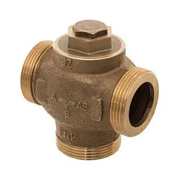 Триходовий термозмішувальний клапан Karro KR1134-2 1 1/2" DN32 55°C 30412 - мініатюра 4