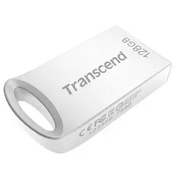 USB флеш накопичувач Transcend 128GB JetFlash 710 Silver USB 3.0 (TS128GJF710S) - мініатюра 3