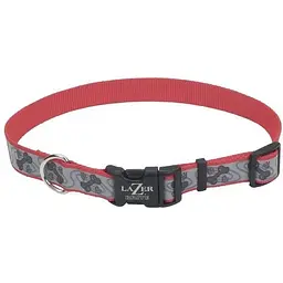 Нашийник для собак Coastal Lazer Brite Reflective Collar світловідбиваючий 1.6 x 30-46 см (46441_RPP18)