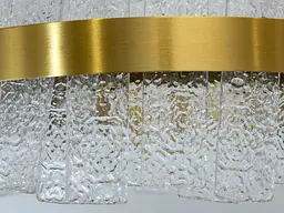 Світильник підвісний LED Diasha 817/500BR 110W, 6050 лм, бронза, регульована висота, для коридору - мініатюра 5
