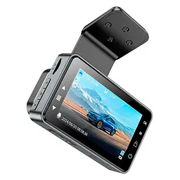 Відеореєстратор Hoco DV9 3-inch Screen Driving Recorder (720P) Metal Grey - мініатюра 2