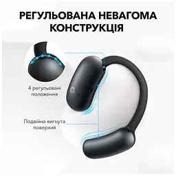 Навушники Anker SoundСore AeroFit 2 Black (A3874G11) - мініатюра 11
