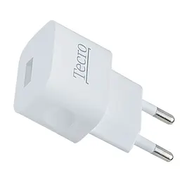 Сітчастий зарядний пристрій Tecro (1xUSB, 1A) Білий (TR-CHG01-WT)