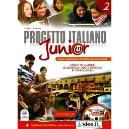 Progetto Italiano. Junior 2. Libro & Quaderno + CD audio - Теліс Марін