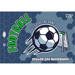 Альбом для малювання Yes Football А4 12 аркушів скоба з перфорацією 8 шт. (130615) - мініатюра 4