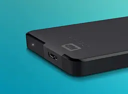 Зовнішній жорсткий диск WD портативний Elements Portable 1 TB (WDBU6Y0010BBK-WESN) - мініатюра 6