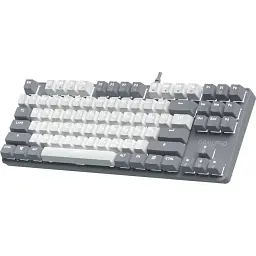 Клавіатура USB GamePro Genesis Metallic MK110G Outemu Red Switch UA LED Gray (MK110G) UA - мініатюра 2