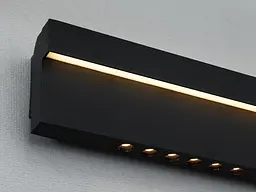 Настінний LED бра Diasha 9646/L BK, 24 Вт - мініатюра 5