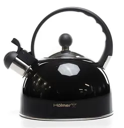 Чайник для плиты Holmer Черный 2 л (WK-6320-BCSB Cloud