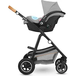 Коляска універсальна 3в1 Lionelo Amber Grey Stone, сіра (LO-AMBER GREY STONE (3in1)) - мініатюра 4
